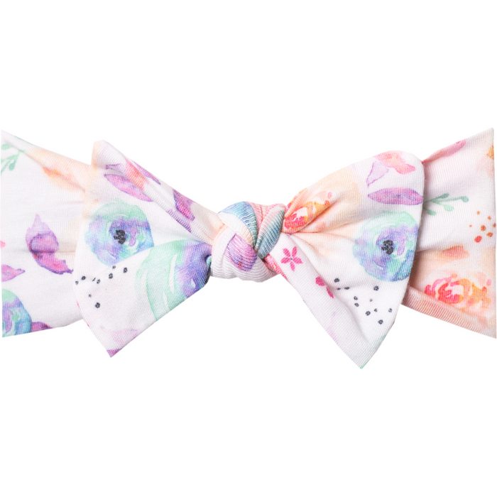 Copper Pearl Knit Headband Bow | Bloom