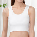 Corset Cami Tank Top Compression Wireless Breast Flat Belly Bra Shaper