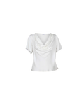 COTERIE COWL NECK TOP IVORY