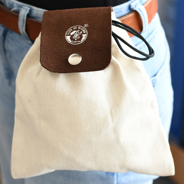 Cotton Belt Pouch - Brown