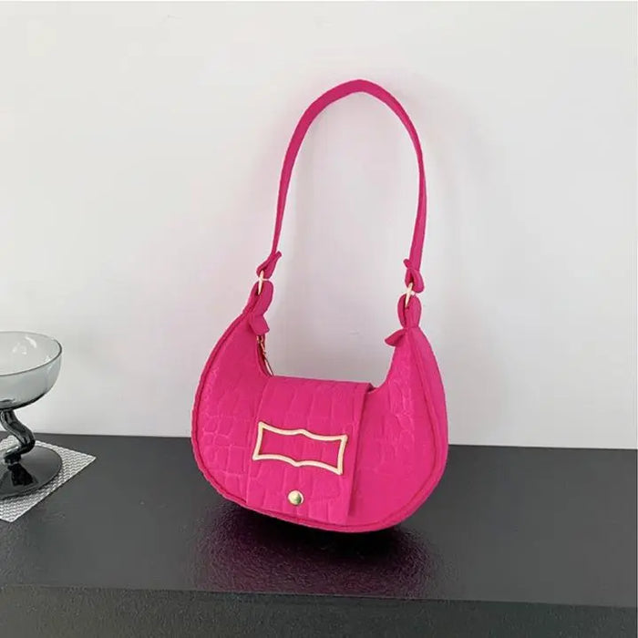 Crescent Moon Shoulder Bags fashionnsio