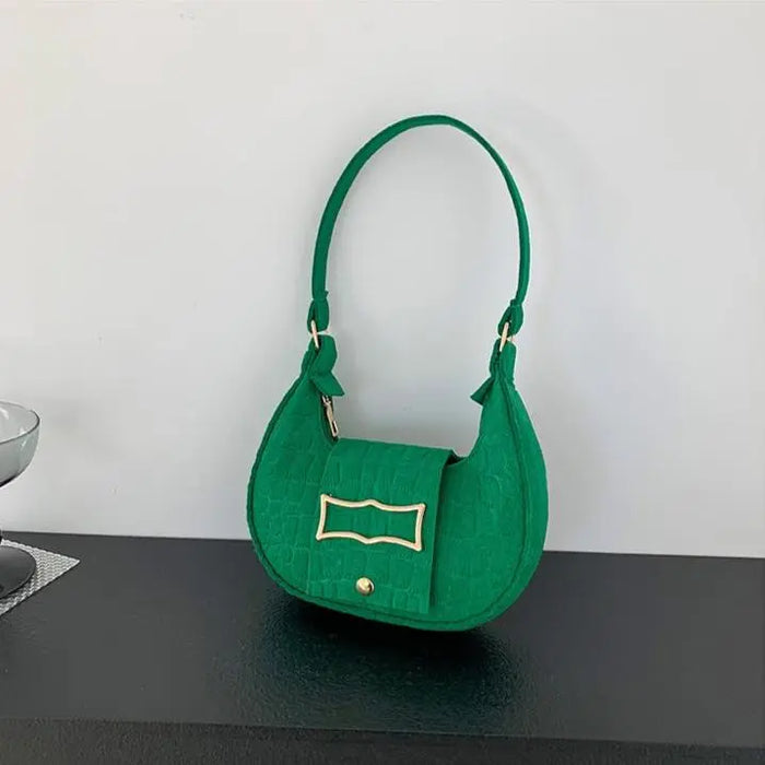 Crescent Moon Shoulder Bags fashionnsio