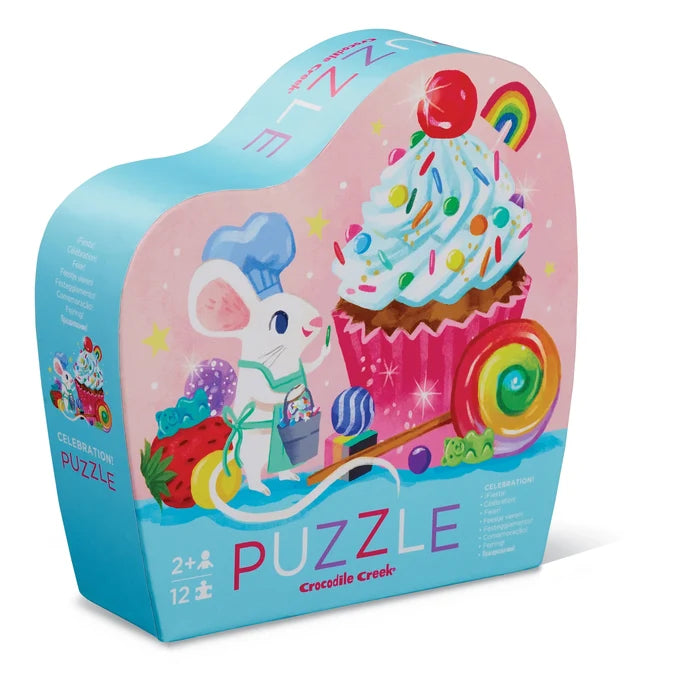 Crocodile Creek - 12-Piece Mini Puzzle - Celebration!