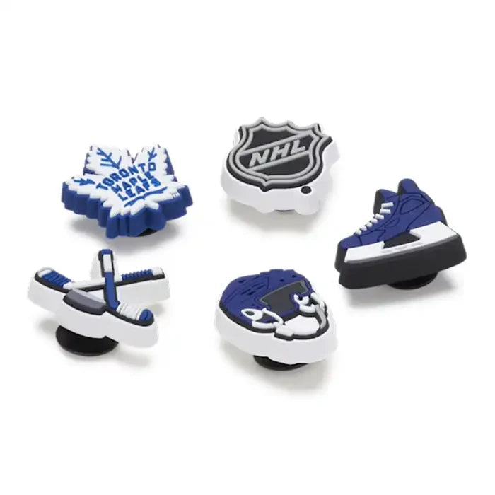 Crocs Jibbitz 5pk: Toronto Maple Leafs