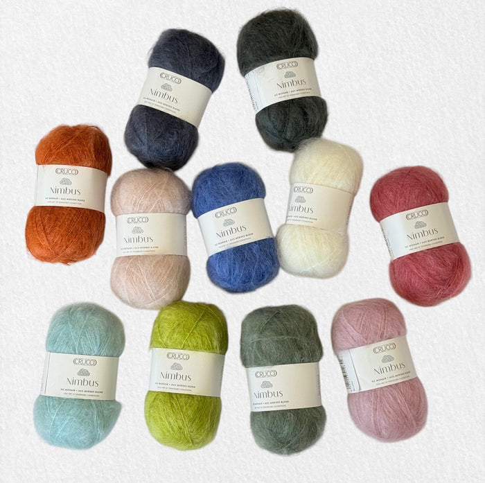 Crucci - Nimbus Mohair/Merino Knitting Yarn 50g