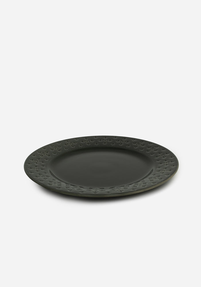 Crux Debossed Ombre Side Plate (4 Piece Set)