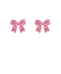 Crystal Bow Earrings