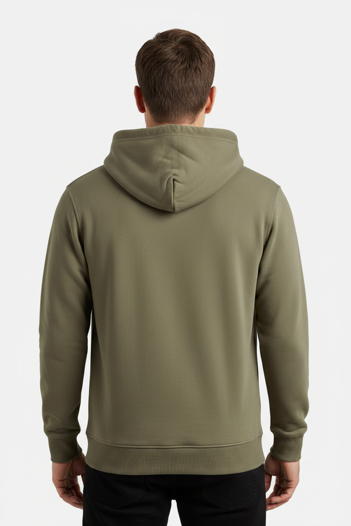 Dark Green Hoodie – back