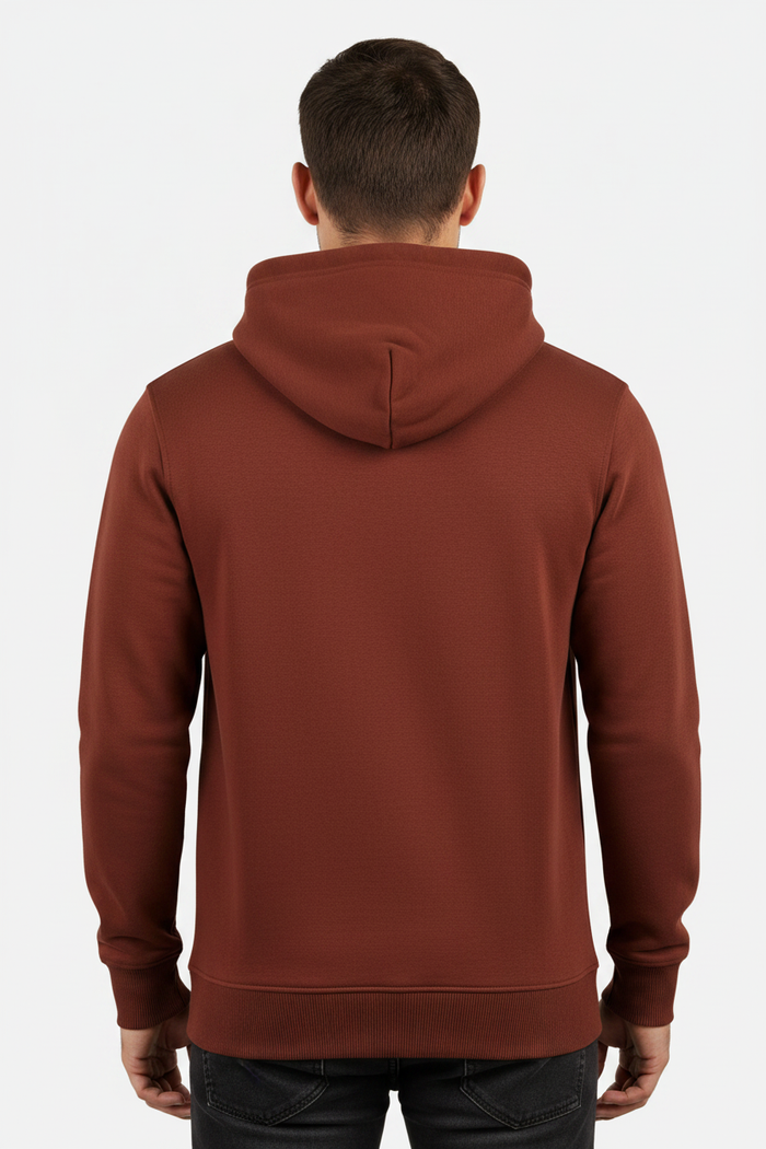 Dark Red Hoodie – back