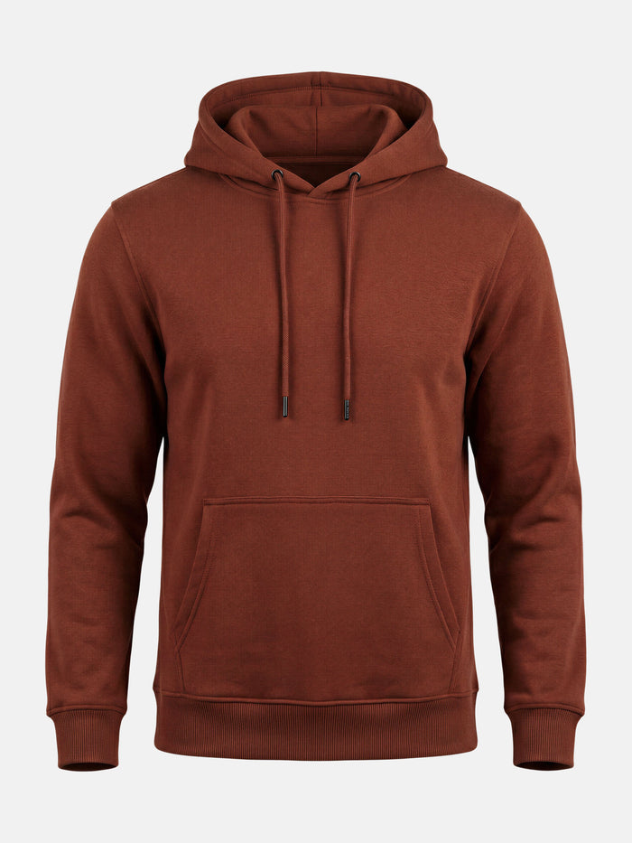 De Dexlor donkerrode hoodie