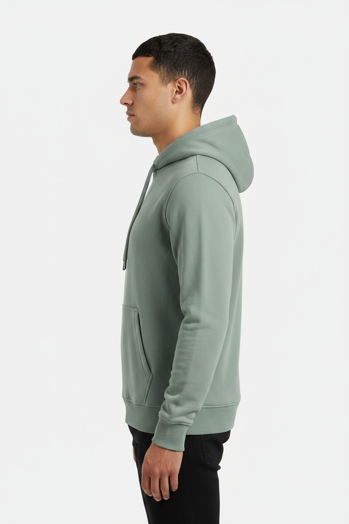 Light Green Hoodie – side