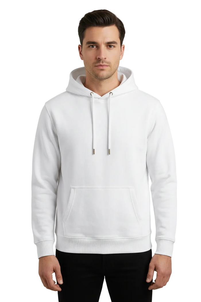 White Hoodie – front