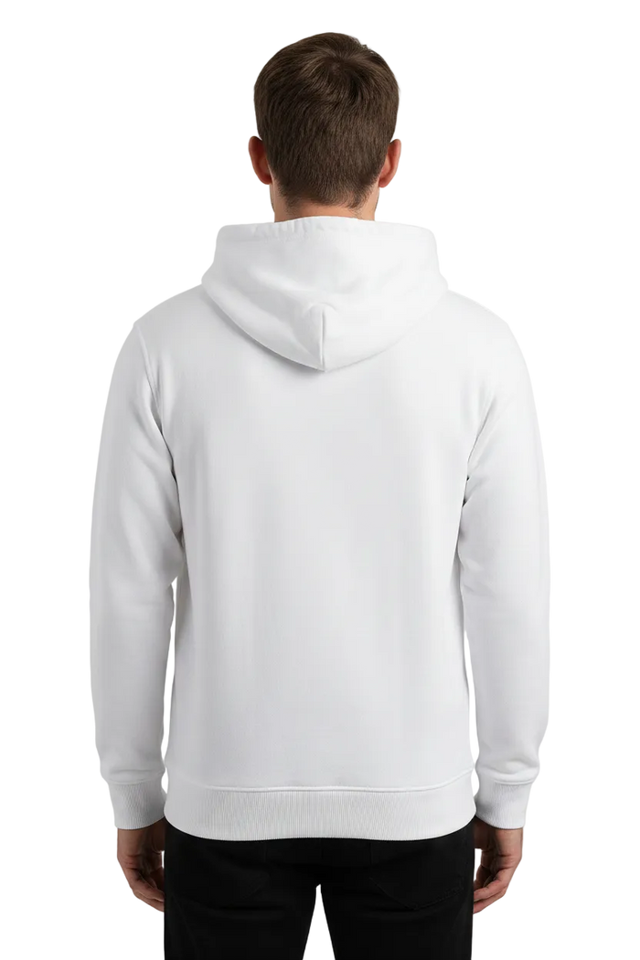 White Hoodie – back