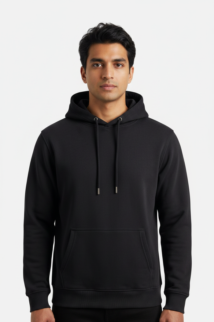Black Hoodie – front