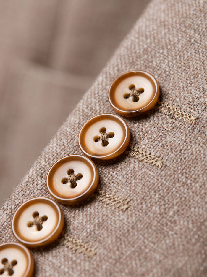 De Vertex Donkerbeige Blazer