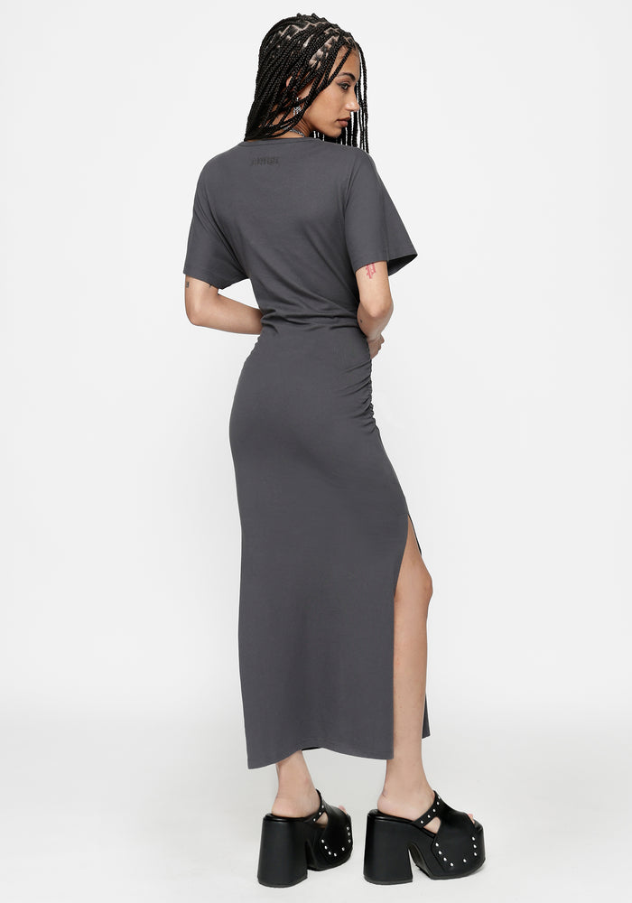 Deni Ruched Midaxi Dress