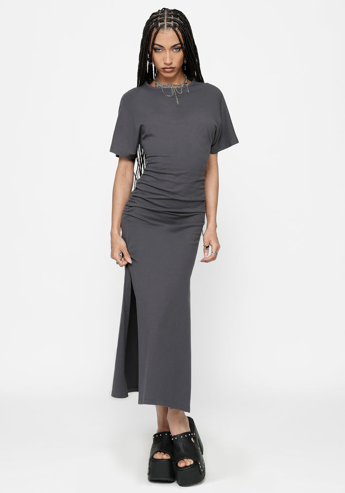 Deni Ruched Midaxi Dress
