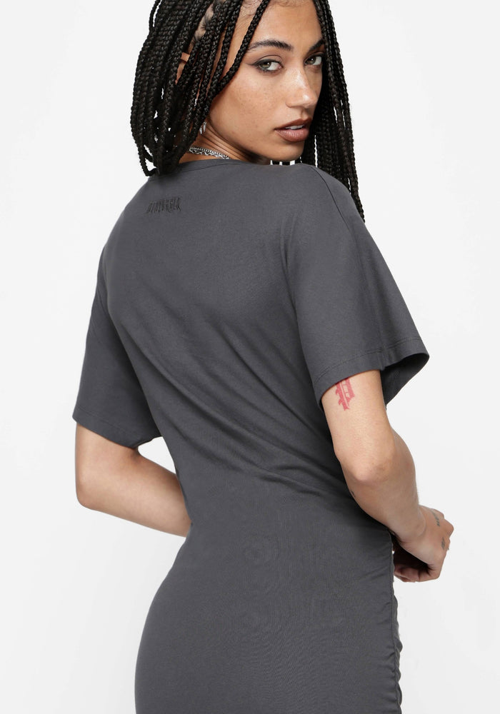 Deni Ruched Midaxi Dress