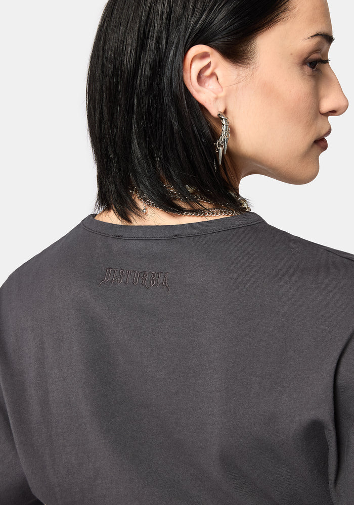 Deni Ruched Short Sleeve Top
