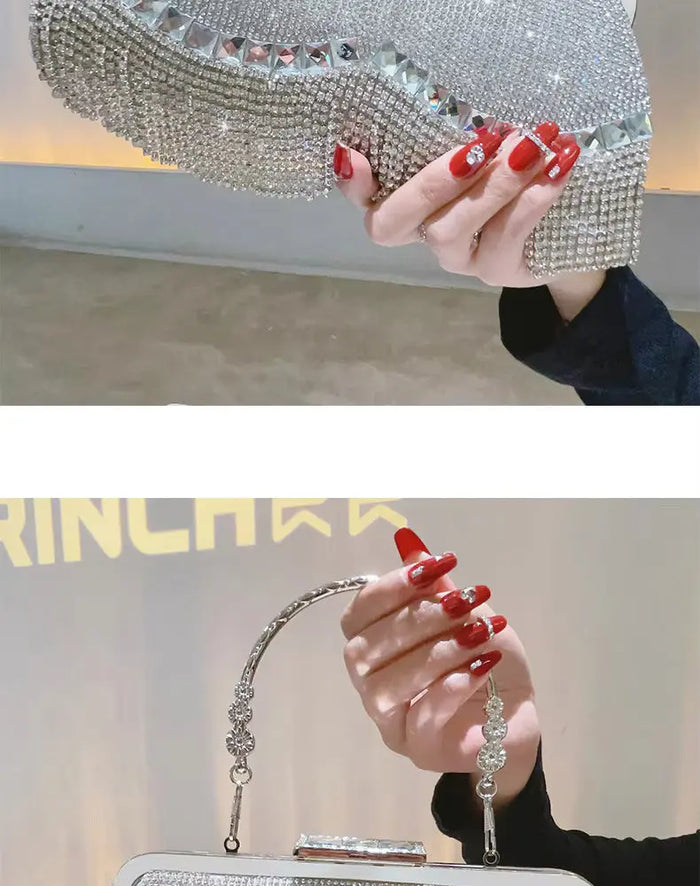 Diamond Tassel Clutch Festival/Wedding Bag fashionnsio
