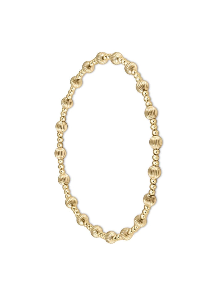Dignity Sincerity Gold Bead Bracelet | 3 Sizes e.newton Designs Bracelet Dignity Sincerity 4 mm