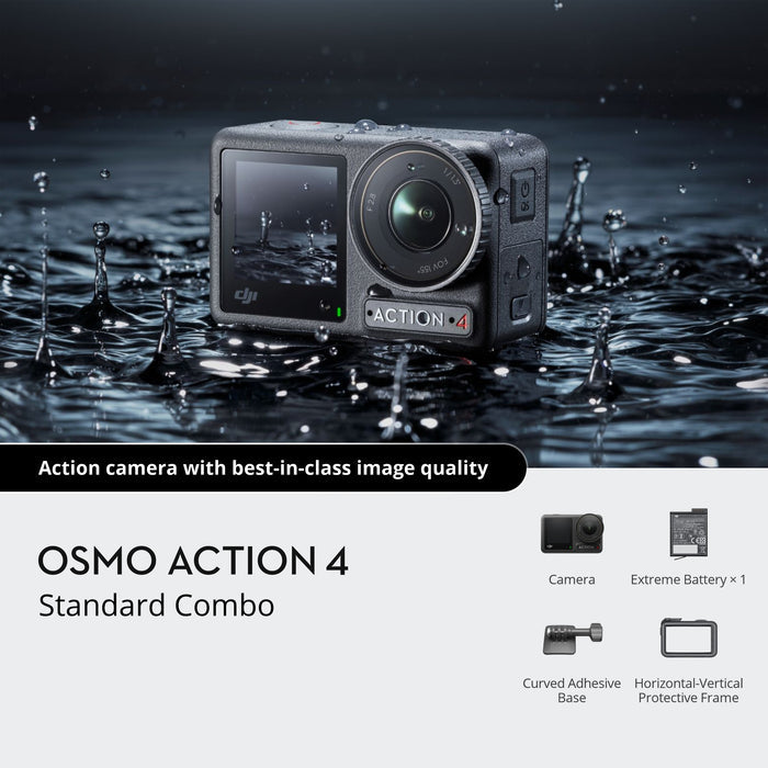 DJI Osmo Action 4 Action Cam Standard Combo – Image 2 | DroneNerds