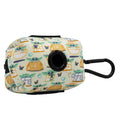 The Sassy Woof Dog Waste Bag Holder - STAR WARS™ The Child™ is a small neoprene holder with black clip and Grogu (Baby Yoda) print, perfect as a leash accessory for carrying waste bags on walks.