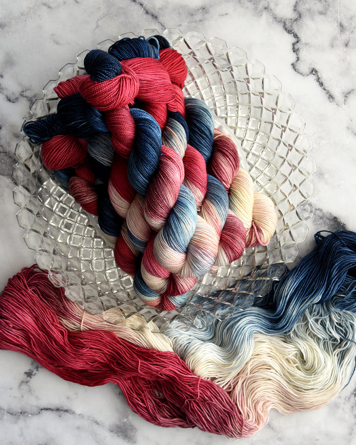 Destination Yarn Mini Skein Set Dolly Parton Mini Skein Set
