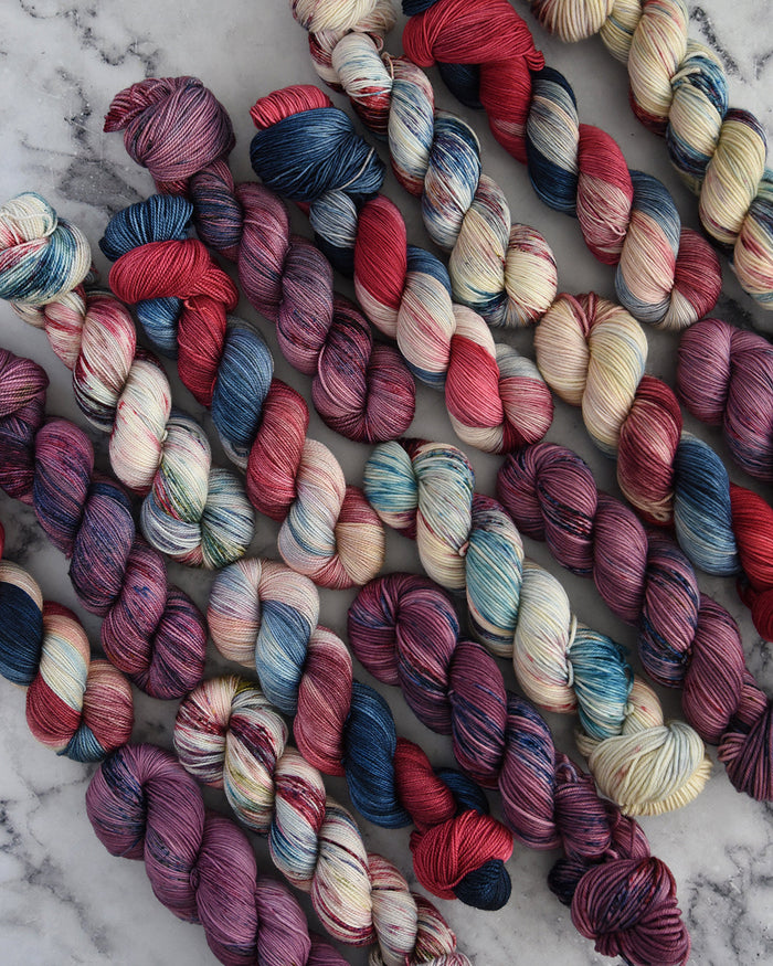 Destination Yarn Mini Skein Set Dolly Parton Mini Skein Set
