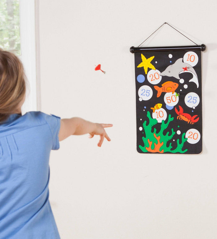 Double-Sided Magnetic Target Game - Assorted Styles: Dinosaur Hearthsong