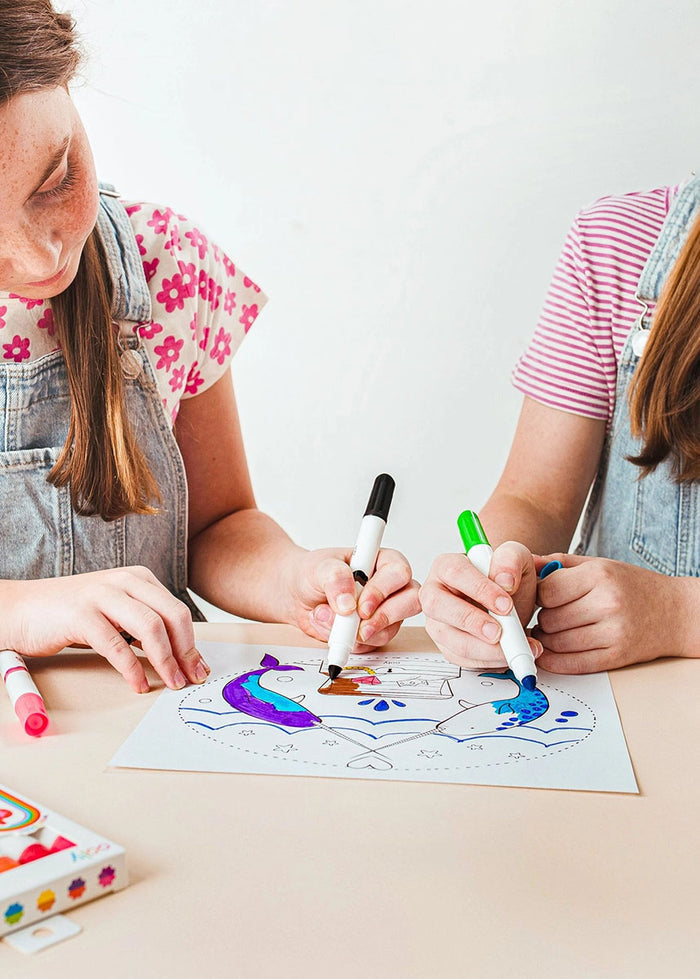 Double Up! Double-Ended Crayons