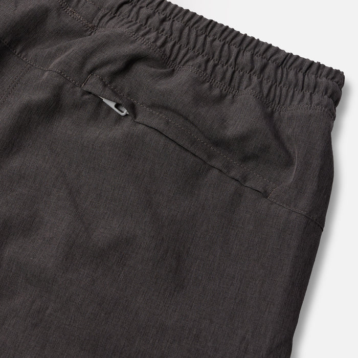 DRIP CORE TECH SHORTS - BLACK HEATHER