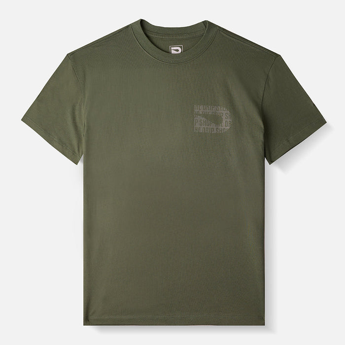 DRIP ICON TEE - MOSS