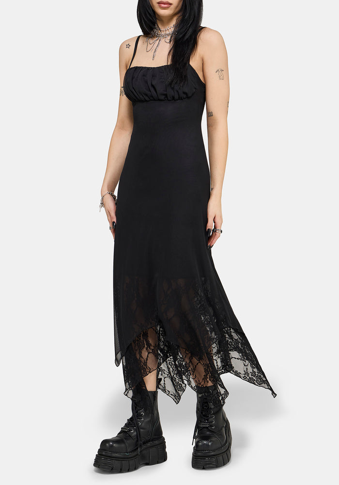 Druella Lace Cami Midaxi Dress