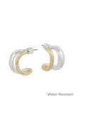 Earring Gold|Silver Huggie Hoop What’s Hot Earring