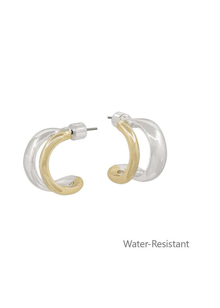 Earring Gold|Silver Huggie Hoop What’s Hot Earring