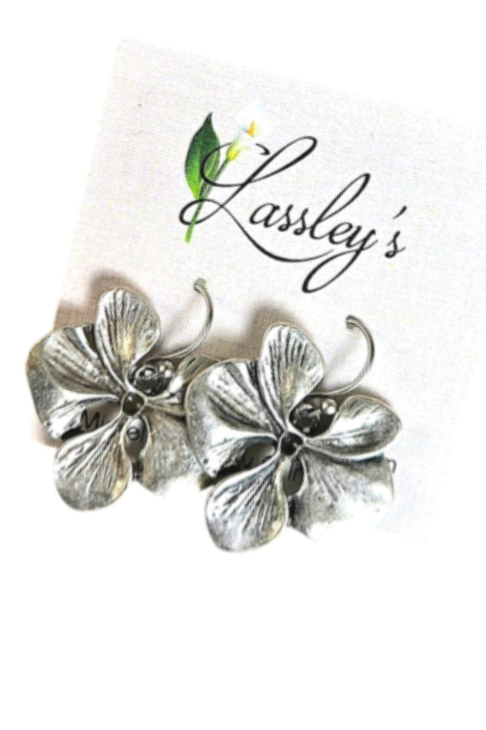 Earrings - Silver Blossom Lassley’s Jewelry Earring
