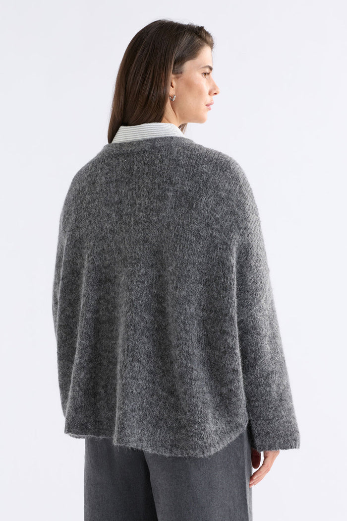 Elk - Agna Sweater - Mid Grey Marle