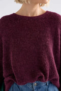 Elk - Agna Sweater | Merlot