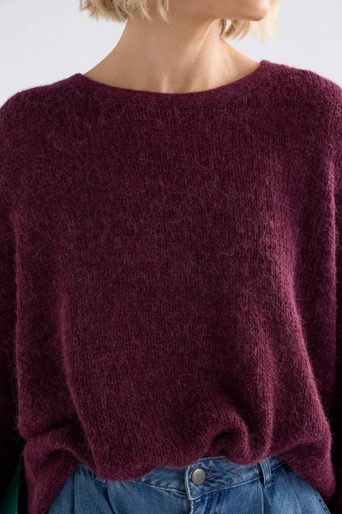 Elk - Agna Sweater | Merlot