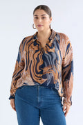 Elk - Eir Sheer Shirt - Brandr Print