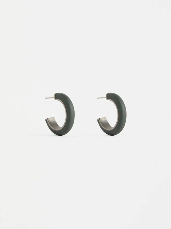 Elk - Emal Earring - Green