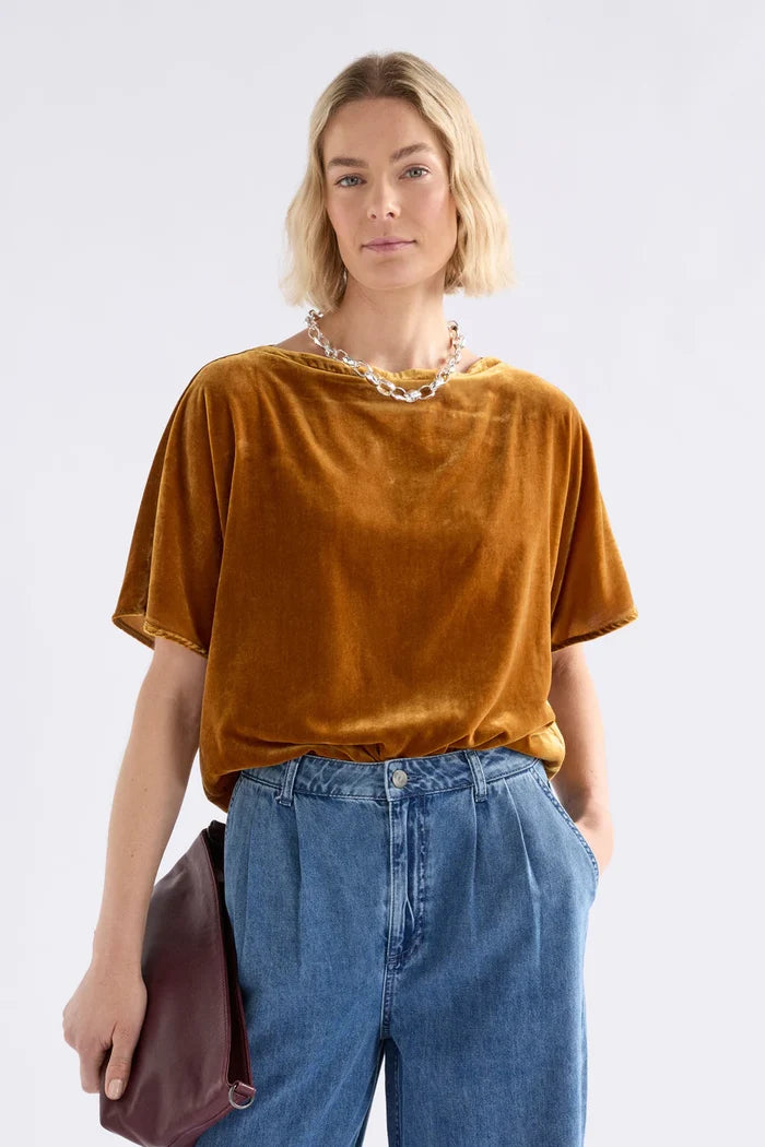 Elk - Velvet Soft Top - Golden -A1549AW26