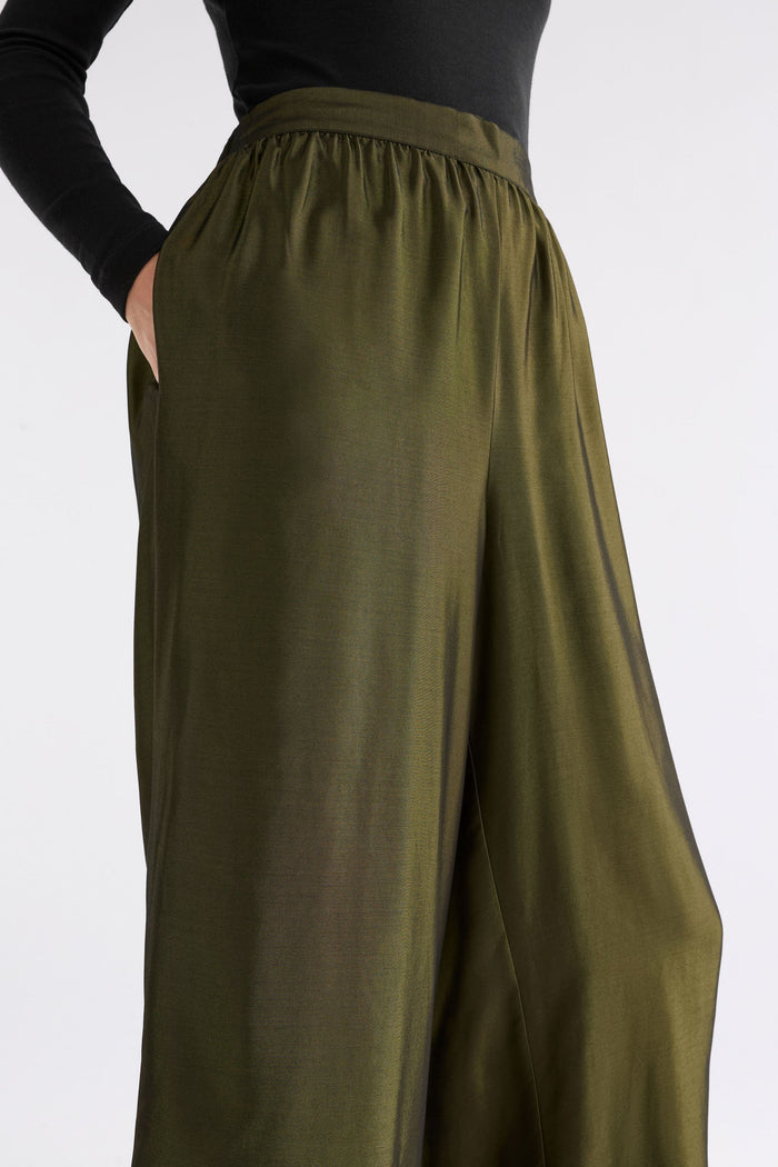 Elk The Label - Medjal pant - Gold/Black - A1324AW25