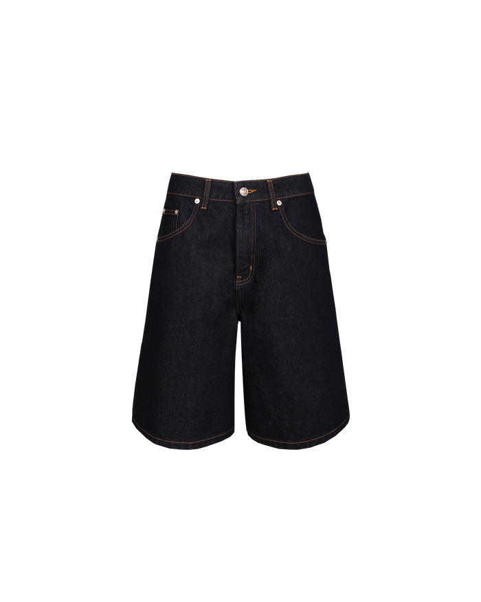 ELLE DENIM SHORT UNWASHED