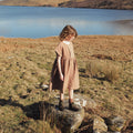 Elowan Baby & Kids Dress - Linen - Cedarwood