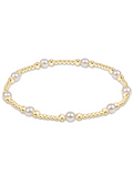 enewton Design Classic Purpose Pattern 4mm Bead Bracelet - Pearl