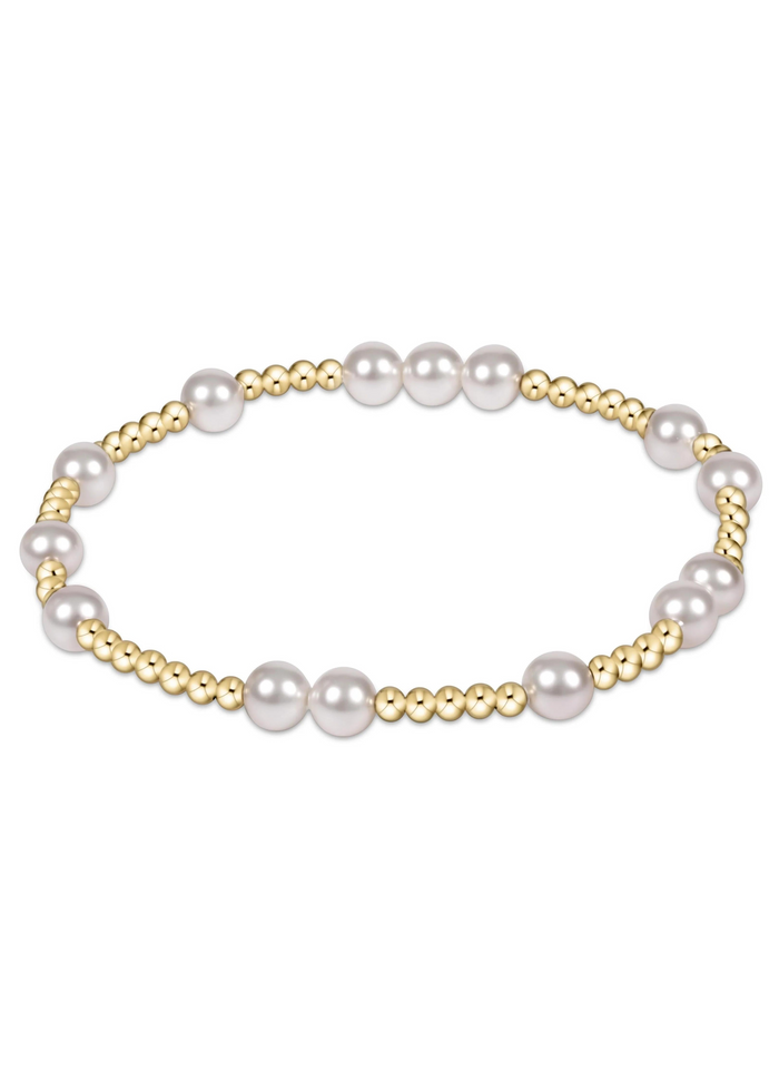 enewton Designs Hope Unwritten 6mm Bead Bracelet - Pearl