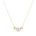 eNewton Necklace Gold Purpose Pearl | 16" e.newton Designs BRACELET
