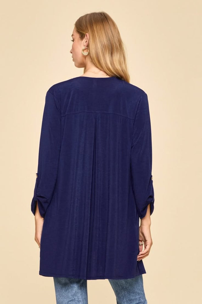 Essential Wrinkle-Free Travel Cardigan
